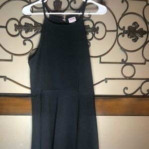 Black Textured Dress